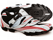 Boty Shimano SH-M087 White Red model 2011