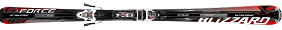 Lyže Blizzard G-FORCE ULTRA SONIC SPORT FS IQ + IQ-POWER 11 model 2011/12