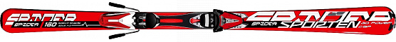 Lyže Sporten SPIDER RED + TYROLIA SL 100 model 2011/12
