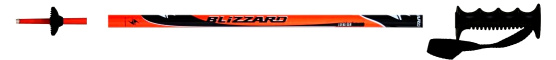 Lyžařské hole Blizzard SPORT JUNIOR Orange Black model 2011/12