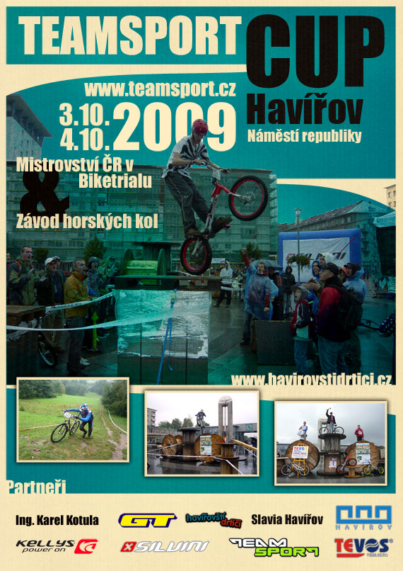 plakát Team Sport CUP 2009