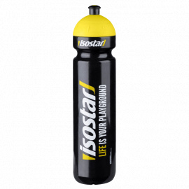 Láhev Isostar 1l Black - výsuvný vršek