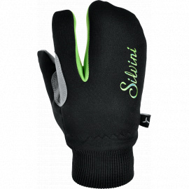 Rukavice TEXEL CA743, black/green