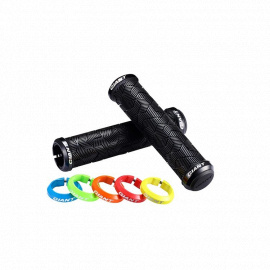 Gripy GIANT Tactal Double Lock-on Grip black/blue