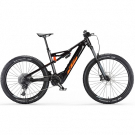 Elektrokolo KTM MACINA KAPOHO 7973 flaming black (orange), 2024