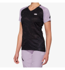 Dres 100% AIRMATIC Women's SS Black/Lavender