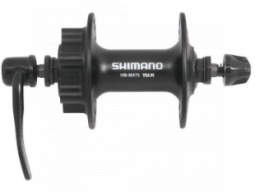 Nába přední Shimano DEORE HB-M475 pro kotouč (6 šroub) 32 děr RU: 133 mm černá