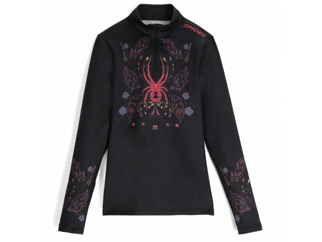 Rolák Spyder Vivid 1/2 Zip Black