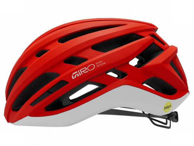 Helma GIRO Agilis MIPS Mat Flame Red