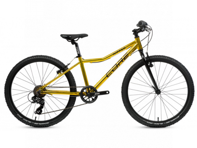 Kolo Core 24" Al Nipper, jednopřevodník, 1x7s, Ahead - chromovaný zlatý