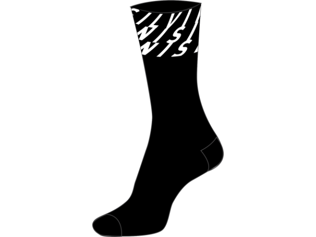 Ponožky Silvini Oglio UA1634 black-white