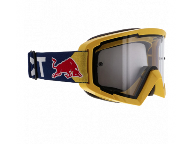 Sjezdové brýle RED BULL SPECT WHIP-009, shiny neon yellow, clear flash, CAT0
