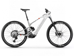 Elektrokolo Mondraker Crafty Carbon R, bunker grey/fog grey/flame red, 2025