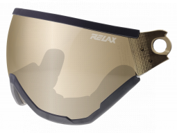 Náhradní štít RELAX RH24 STEALTH hnědý AMBER