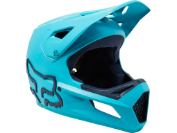 Helma Fox Racing Rampage Helmet, Ce/Cpsc Teal