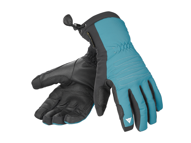 Rukavice Dainese JANET 13 LADY D-DRY GLOVE Blue Ocean Black