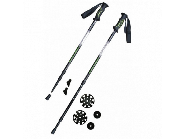 Trekingové hole - 1 pár s příslušenstvím 72 - 145 cm