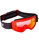 Dětské Brýle Fox Racing Yth Main Peril Goggle - Spark, Fluo Red