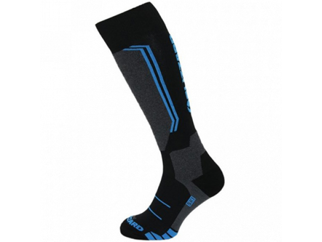 Ponožky BLIZZARD Allround wool black/anthracite/blue