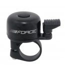 Zvonek F MINI Fe/plast 22,2mm paličkový, černý