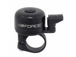 Zvonek F MINI Fe/plast 22,2mm paličkový, černý