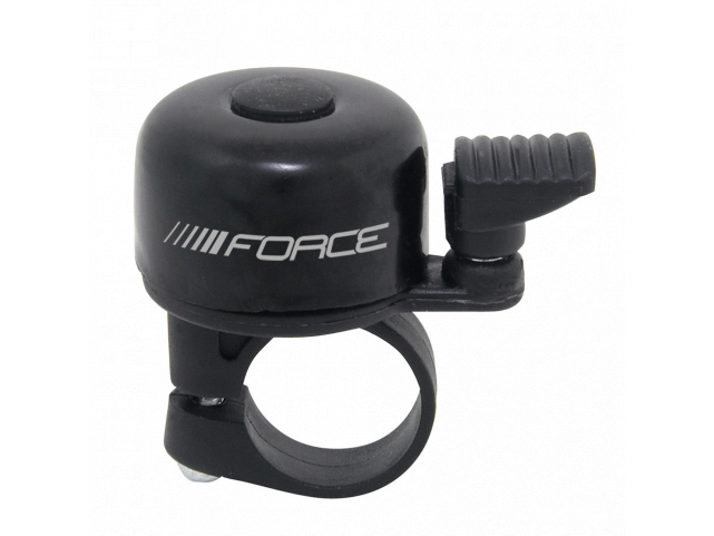 Zvonek F MINI Fe/plast 22,2mm paličkový, černý