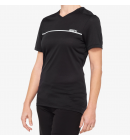 Dres 100% RIDECAMP Women's SS Black/Grey
