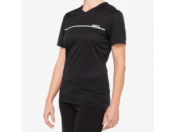 Dres 100% RIDECAMP Women's SS Black/Grey