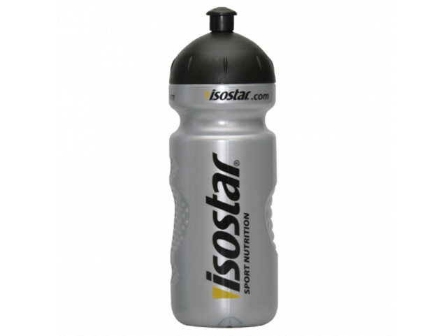 Láhev Isostar 0,65 l stříbrná