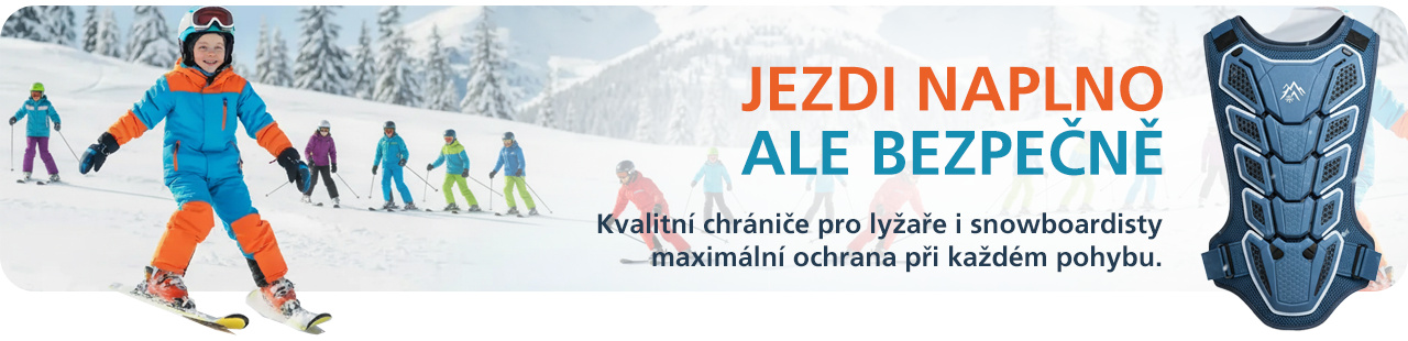 Kvalitní chrániče pro lyžaře i snowboardisty – maximální ochrana při každém pohybu.