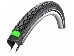 Plášť Schwalbe Marathon 26x1.75 GreenGuard černá+reflexní pruh