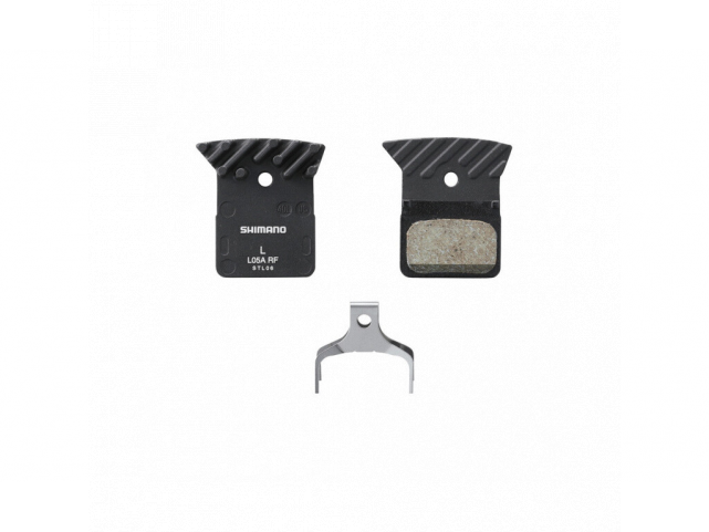 Brzdové destičky SHIMANO L05A-RF polymer+chladič Flat mount