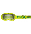 Brýle O'Neal B-10 SOLID neon yellow - clear