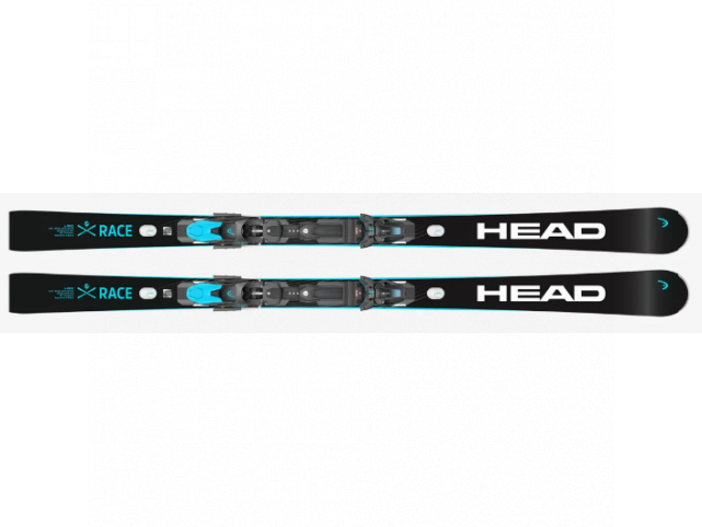 Lyže Head Rebels e-Race bk/wh + Freeflex 11  GW, 2024/25