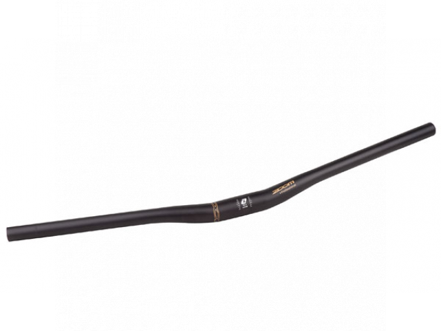 Řídítka prohnutá ZOOM Plus 15 dural 740mm, průměr 31.8, černé