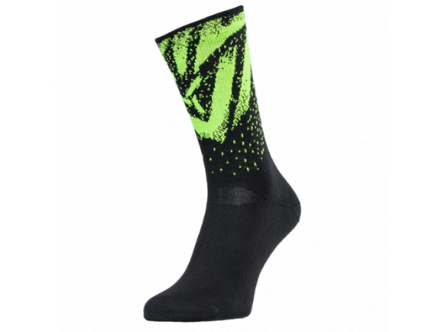 Ponožky Silvini Nereto UA1808 Black-neon