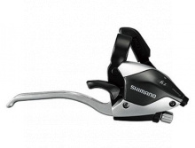 Řadící brzdová páka Shimano ALTUS ST-EF51 MTB/trek pro V-brzdy pravá 7 rychl 2 prstá stříbrná