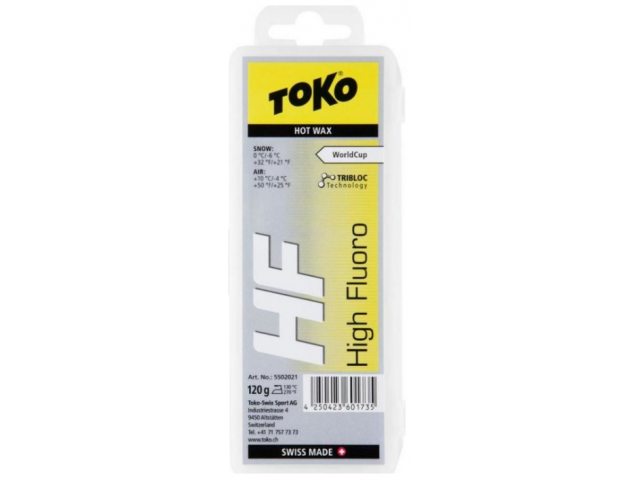 Vosk Toko HF Hot Wax yellow Hatchey 40 g