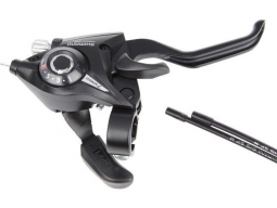 Řadící brzdová páka Shimano ALTUS ST-EF51 MTB/trek pro V-brzdy pravá 7 rychl 4 prstá černá