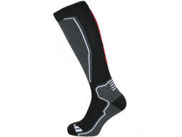 Ponožky BLIZZARD Compress 85 ski socks, black/grey