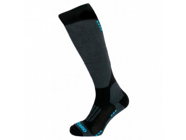 Podkolenky Blizzard Wool Performance, black/blue