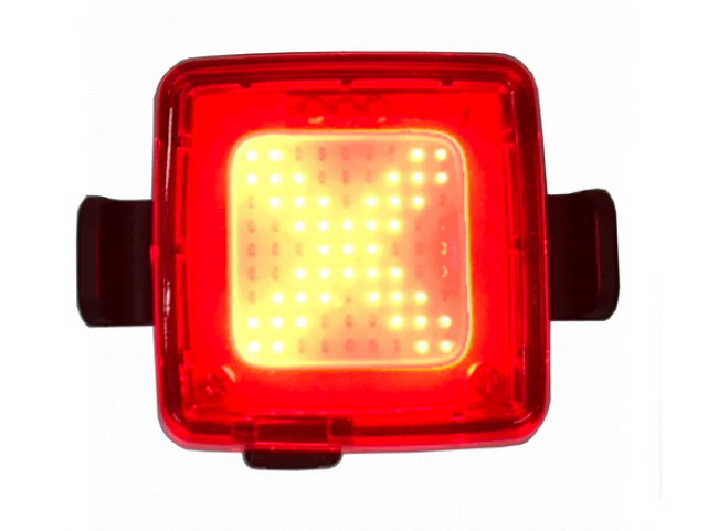 Světlo zadní SMART RL-338-X Square X USB-C 30 Lumen