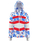 Bunda Poivre Blanc Ski Jacket Blue Flower/Multi