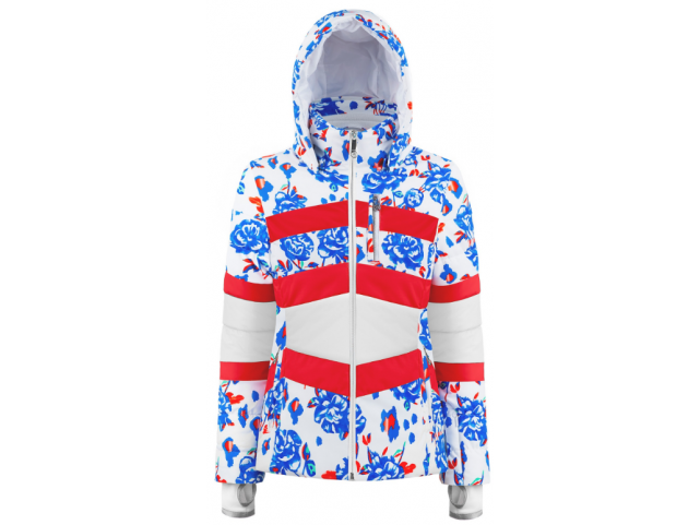 Bunda Poivre Blanc Ski Jacket Blue Flower/Multi