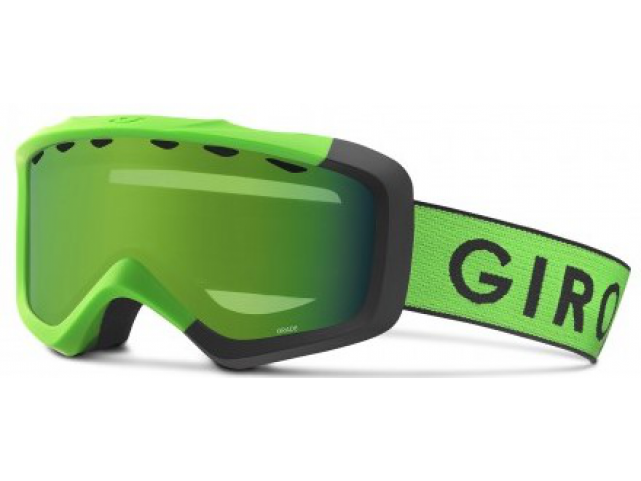 Lyžařské brýle GIRO Grade Bright Green/Black Zoom Loden Green