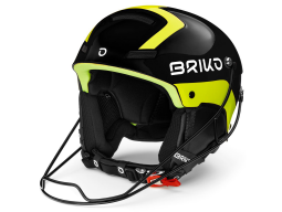 Helma Briko SLALOM Shiny Black Yellow Fluo