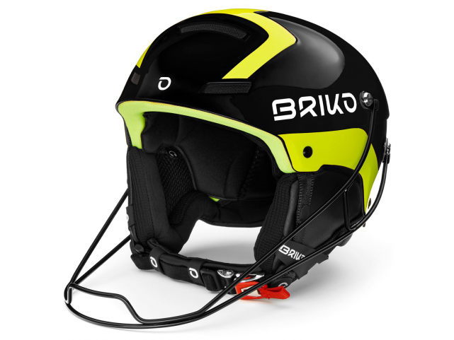 Helma Briko SLALOM Shiny Black Yellow Fluo