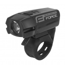 Světlo přední FORCE BUG 400LM USB, černé