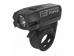 Světlo přední FORCE BUG 400LM USB, černé