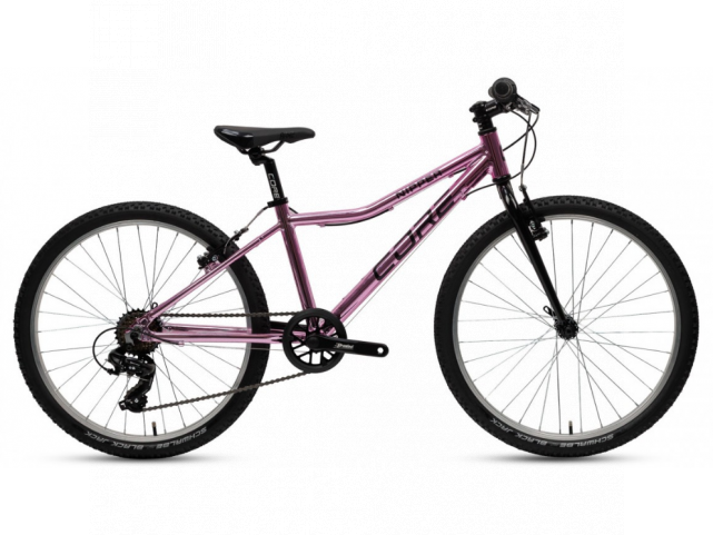 Kolo Core 24" Al Nipper, jednopřevodník, 1x9s, Ahead - chromovaný rosé